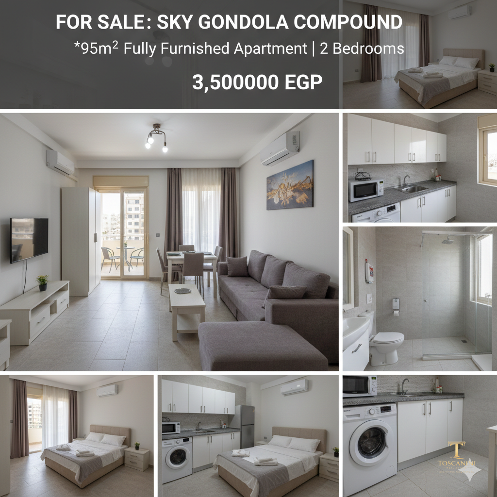Furnished Apartment in Sky Gondola Compound