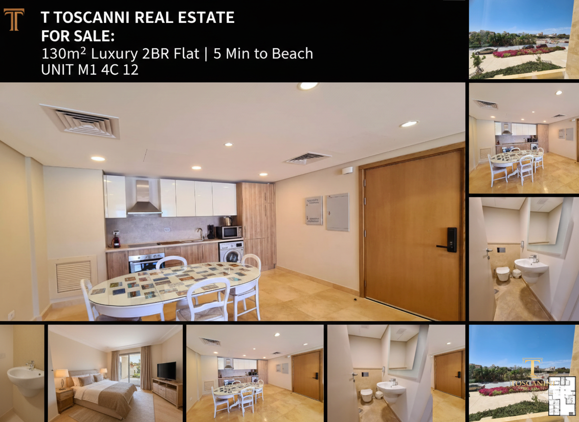 FOR SALE: MANGROOVY EL GOUNA 130m² Luxury 2BR Flat | 5 Min to Beach UNIT M1 4C 12